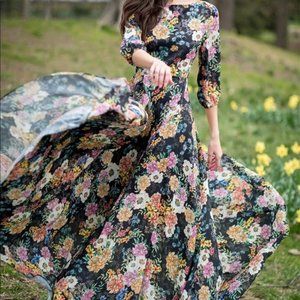 Yumi Kim Woodstock Maxi Dress (Small)